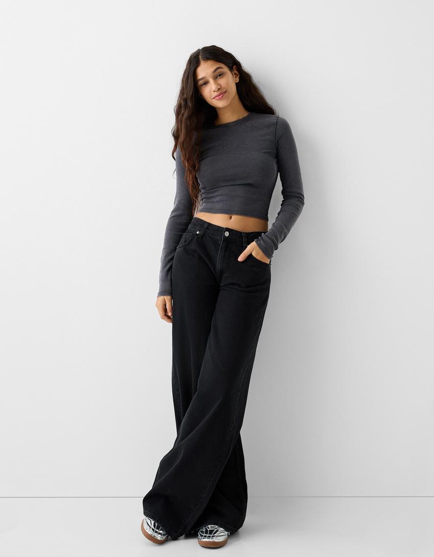 Pack of 2 round neck T-shirts-Multicolored-3