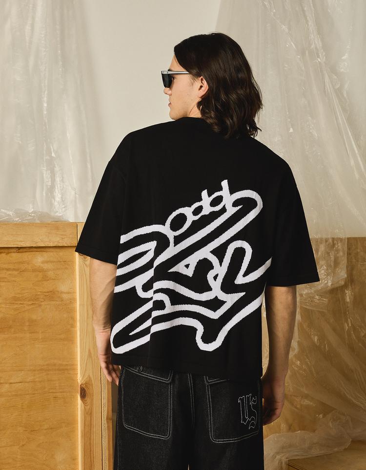 Kısa kollu baskılı tişört