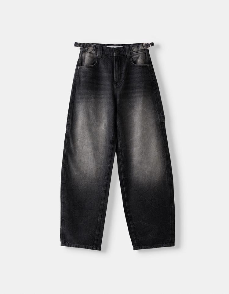 Jeans balloon carpenter ajustable