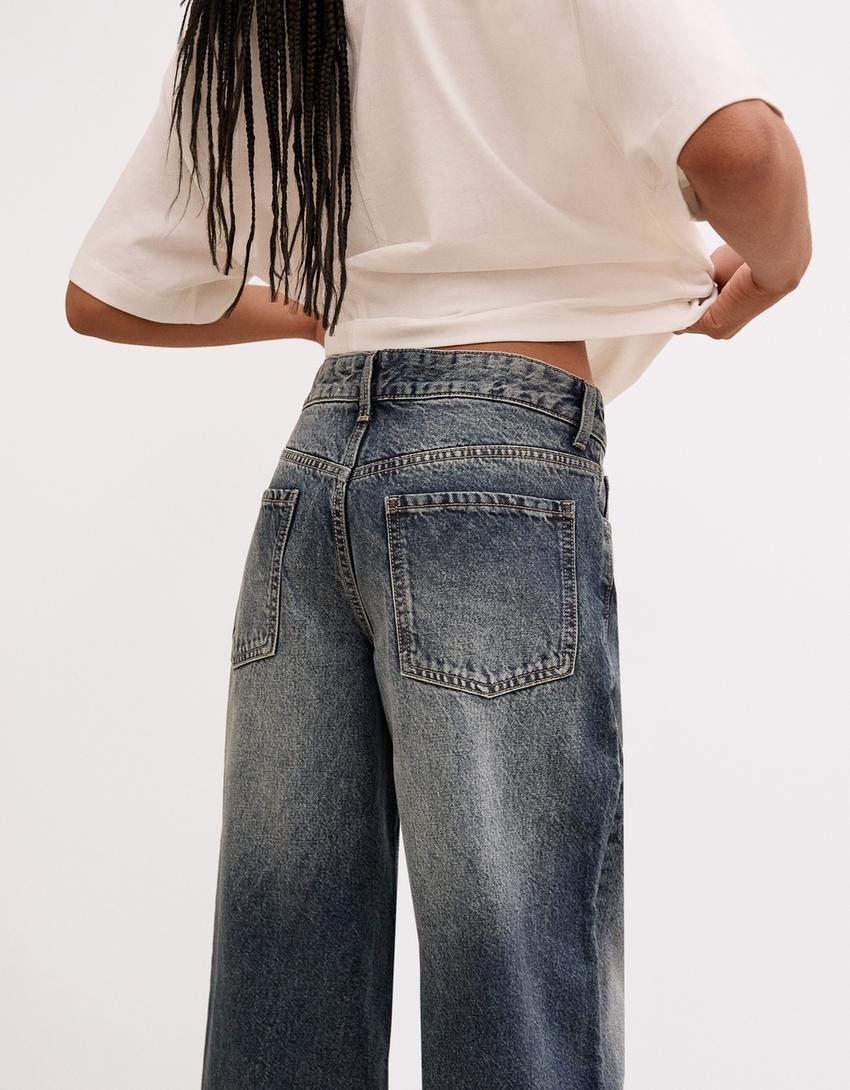 Boyfriend jeans - BSK Teen | Bershka