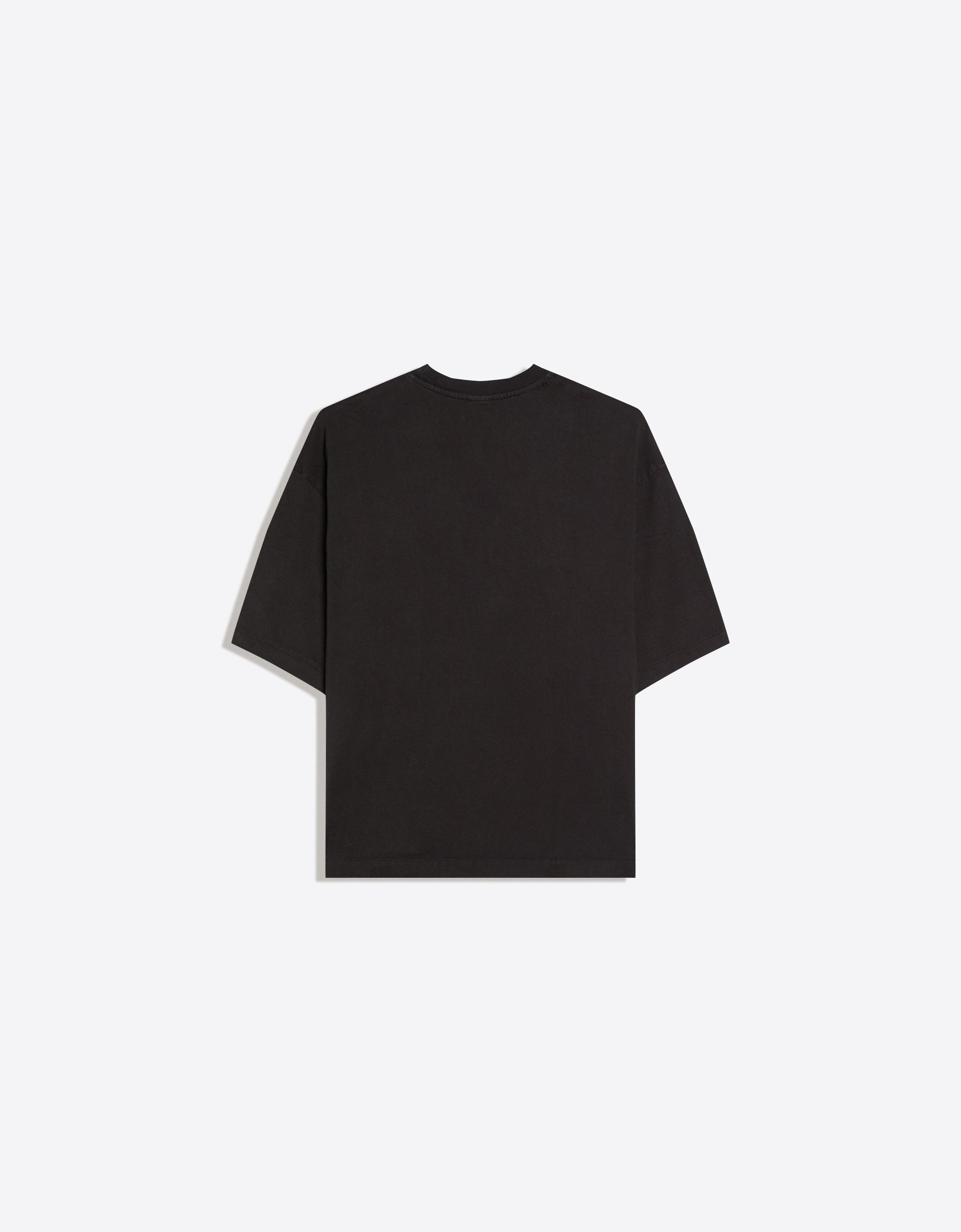 Boxy fit gofre kumaş tişört