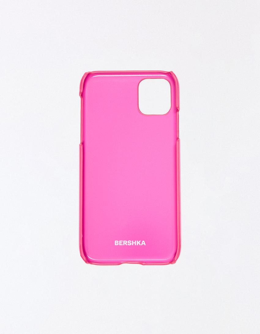 Sarung ponsel gembung-Fuchsia