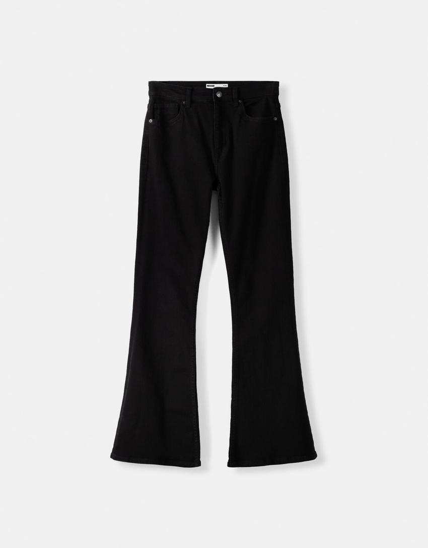 Jean flare-Noir-4