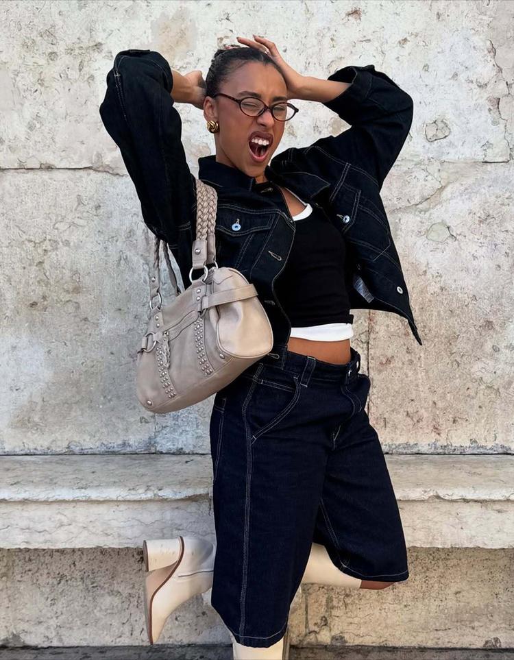Bermuda jort denim kaykay