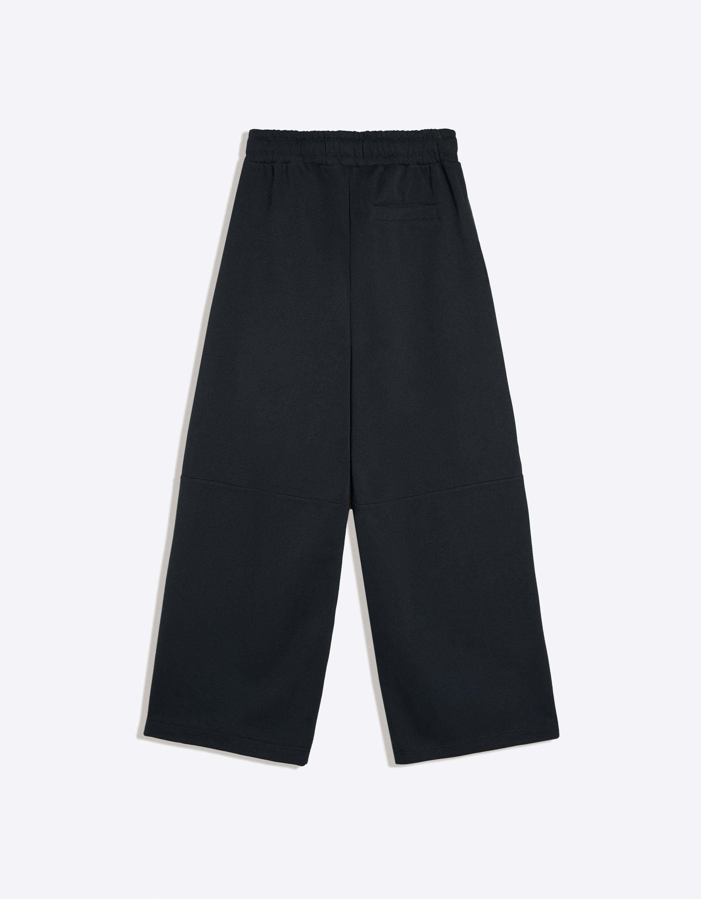 Super baggy pleated trousers — Navy