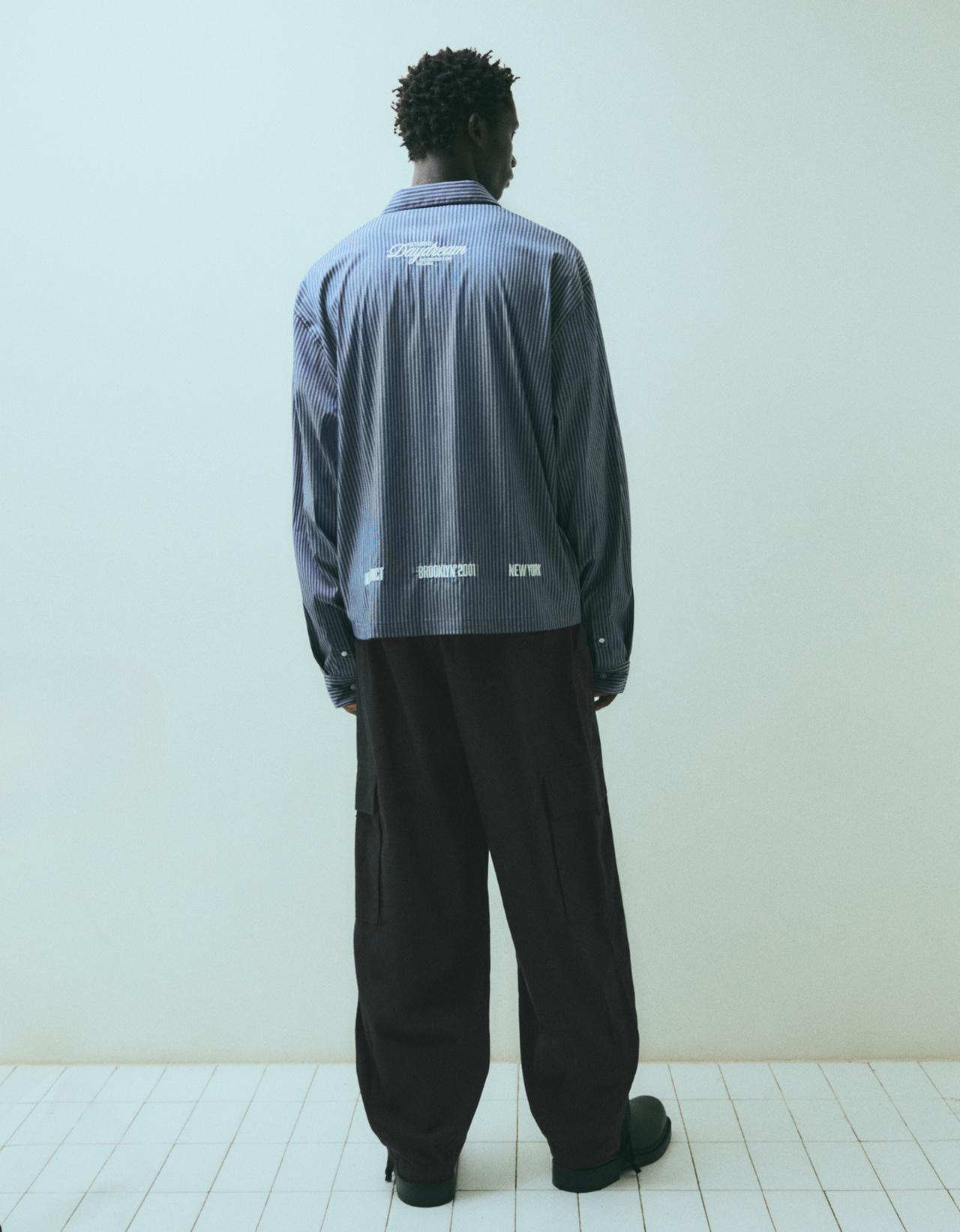 Baggy cargo trousers — Black