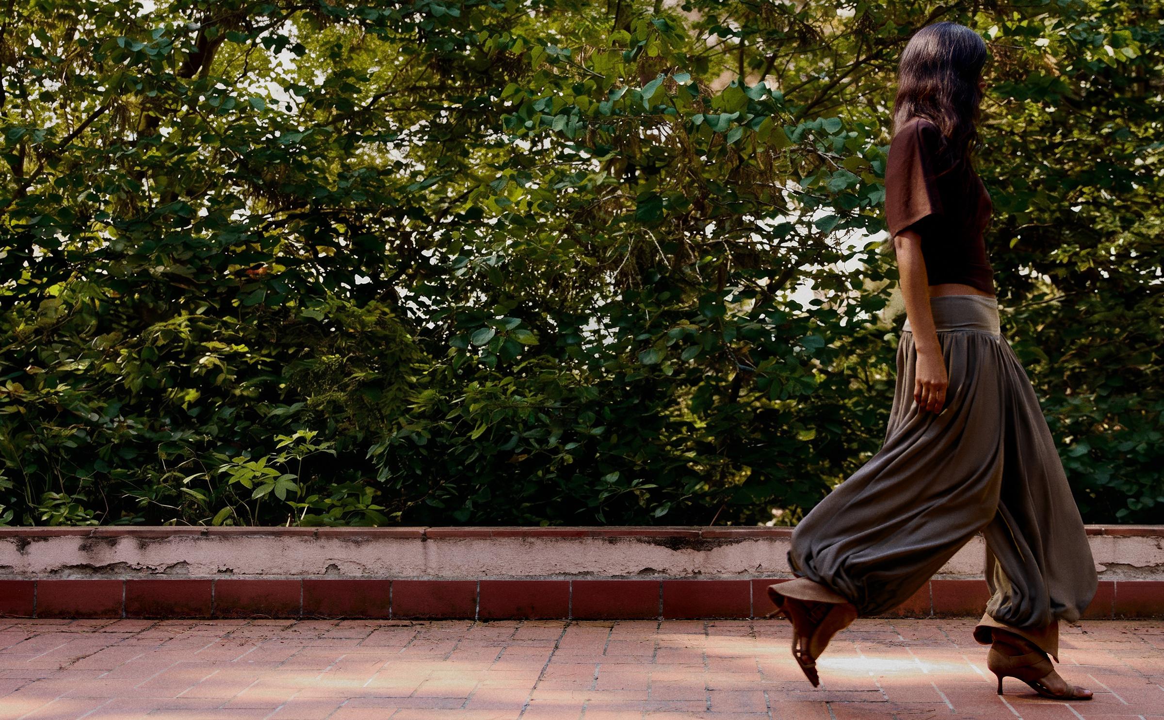 Sarouel trousers — Sand