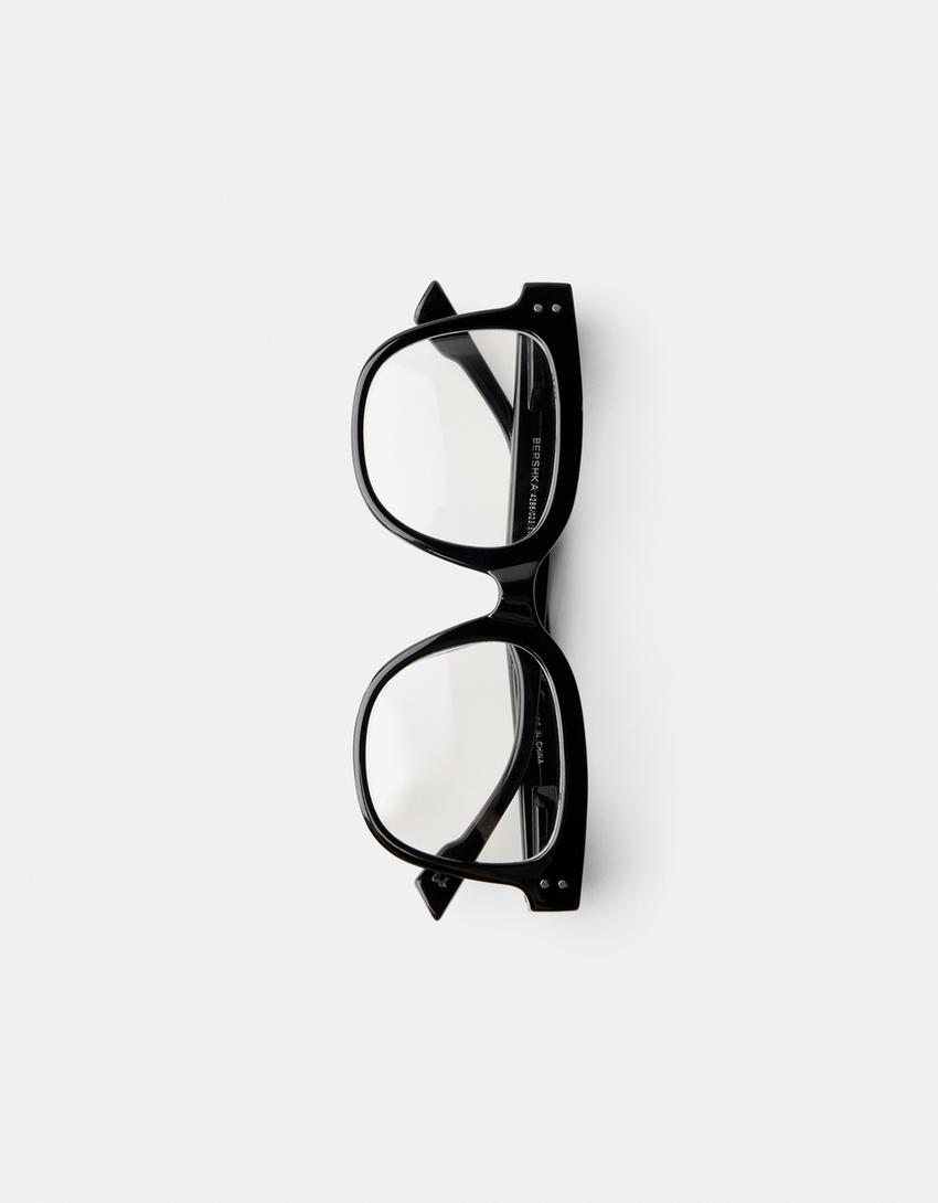 Resin sunglasses-Black-0