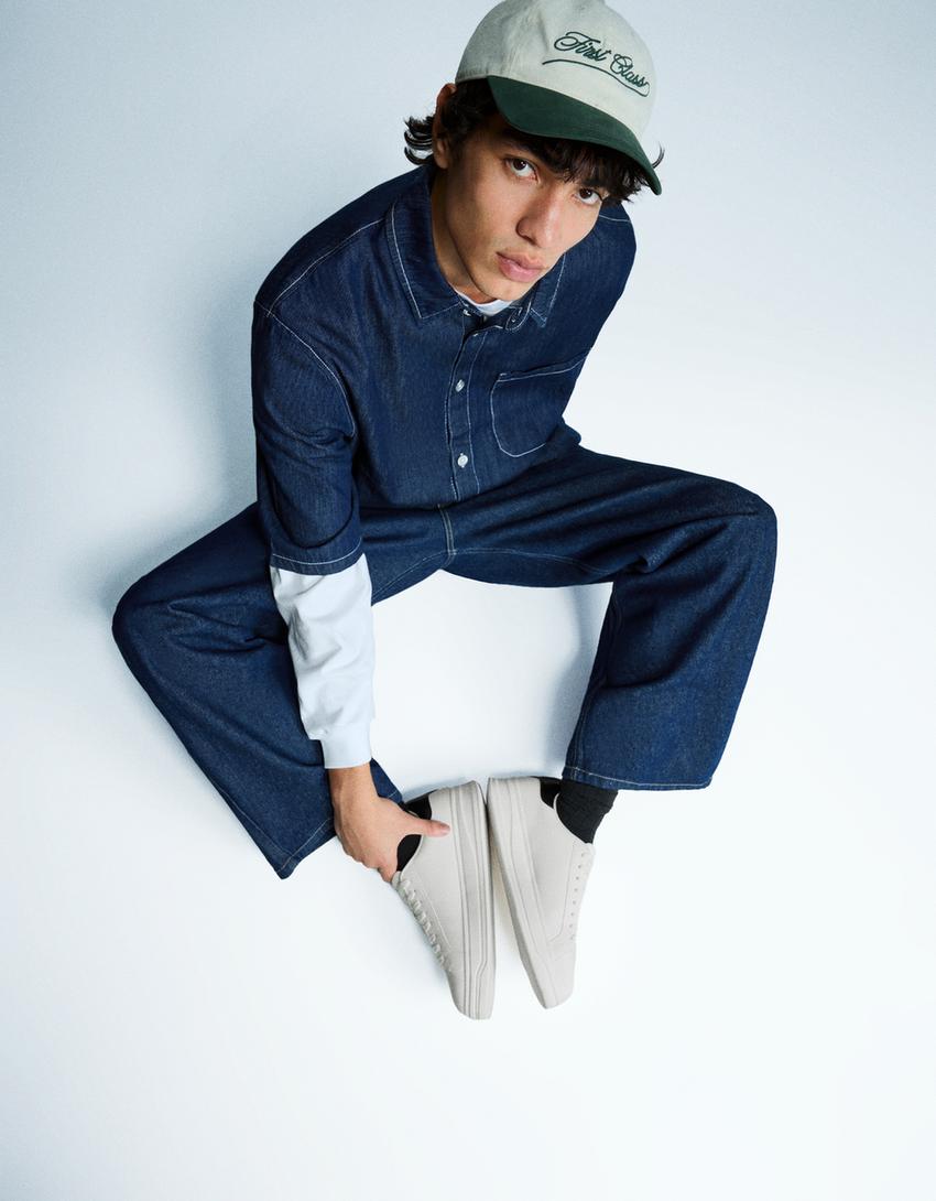 Buty sportowe basic-Biały