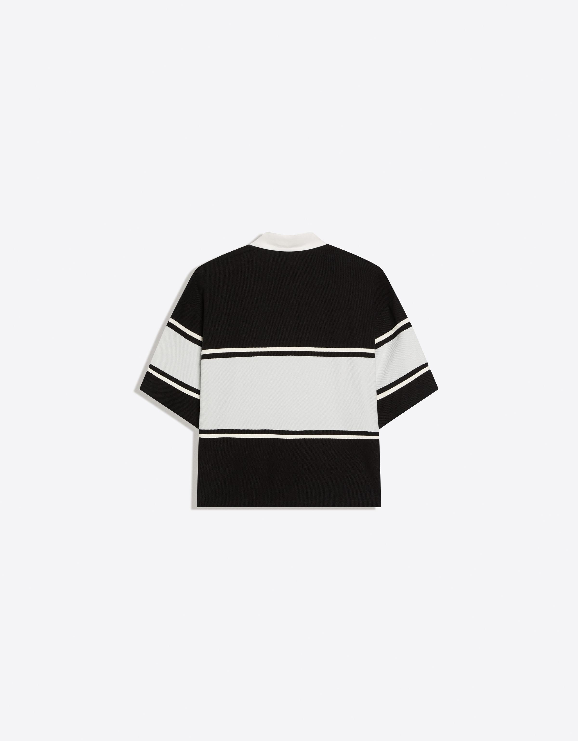 Boxy fit kısa kollu polo yaka tişört - Görsel 30