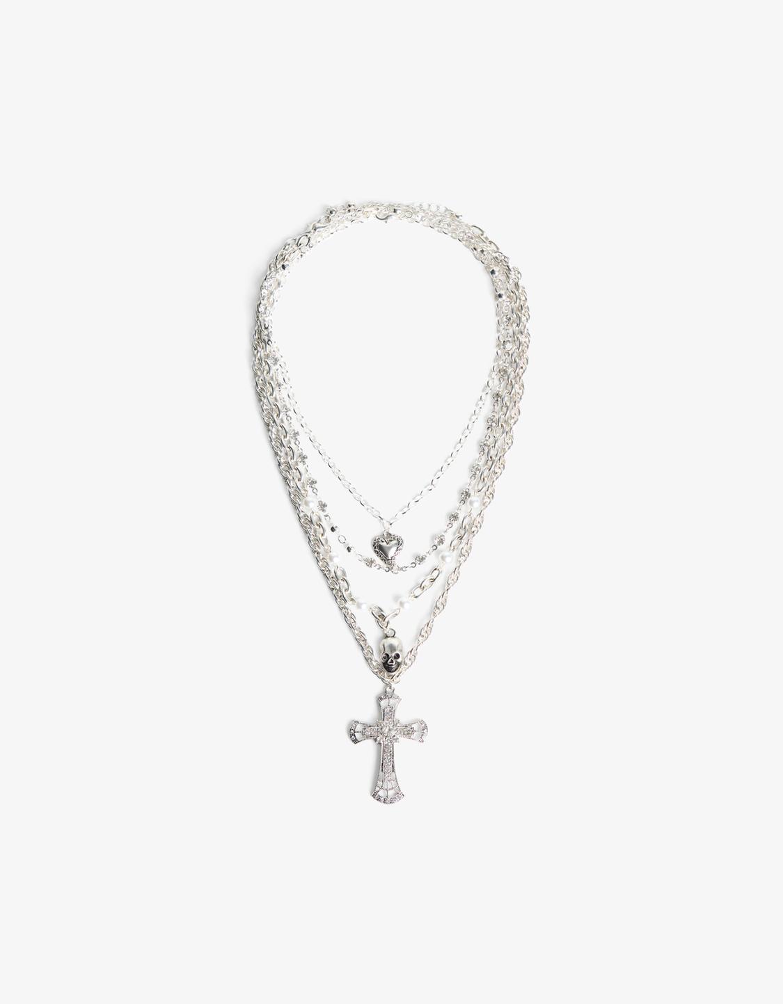 4-pack of pendant necklaces