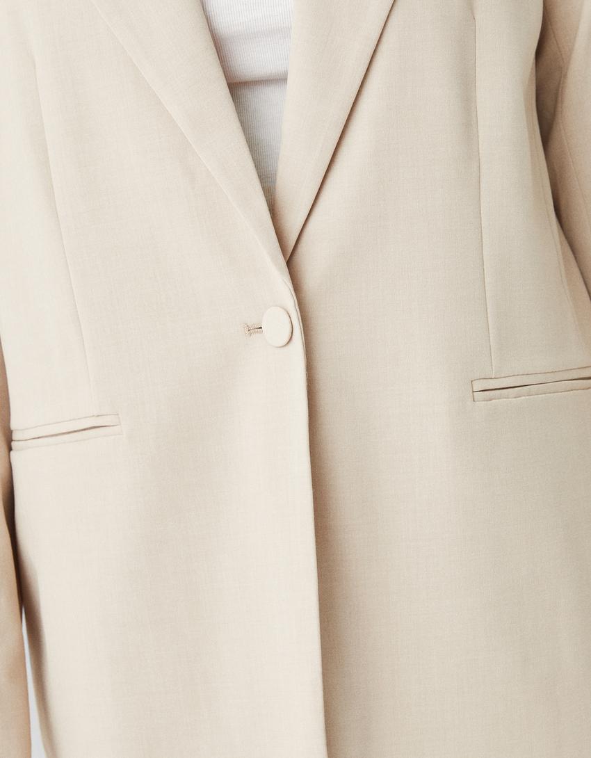 بليزر أساسي بقصّة عادية-بيج-5