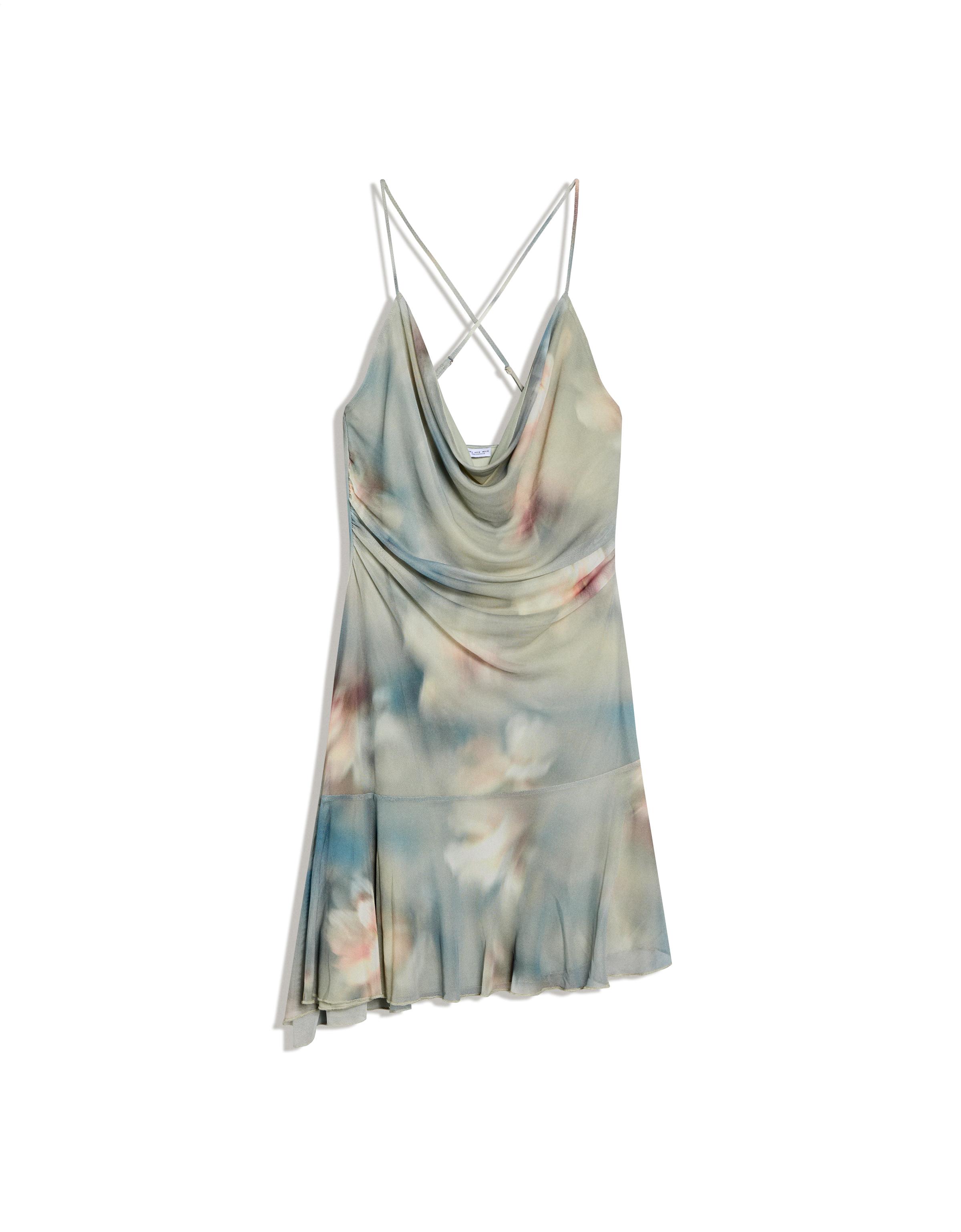 Askılı mini elbise - Görsel 16