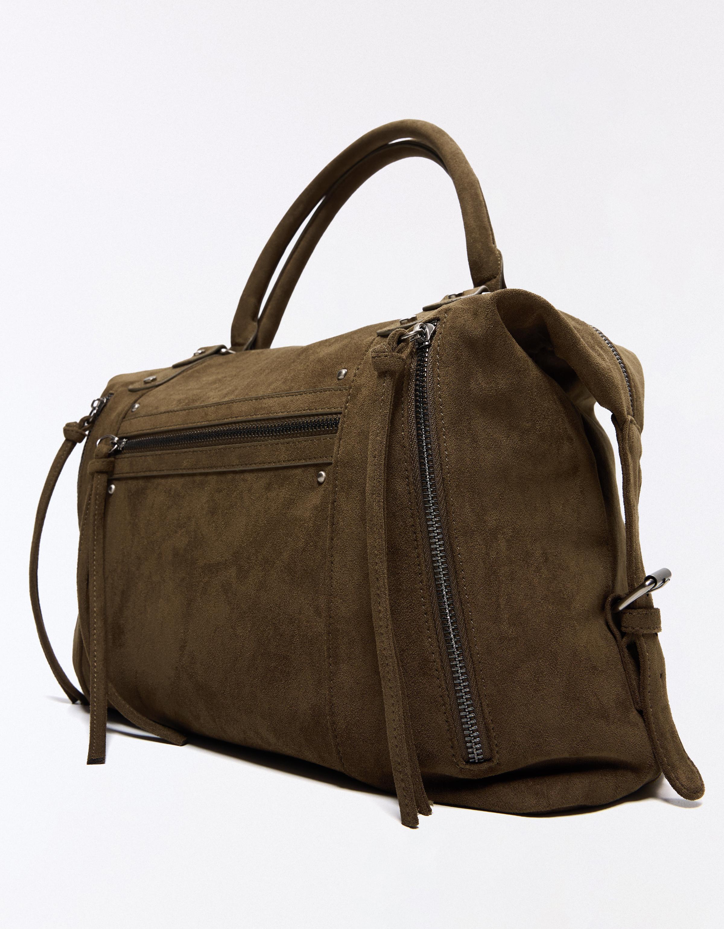Zip-up bowling bag — Khaki