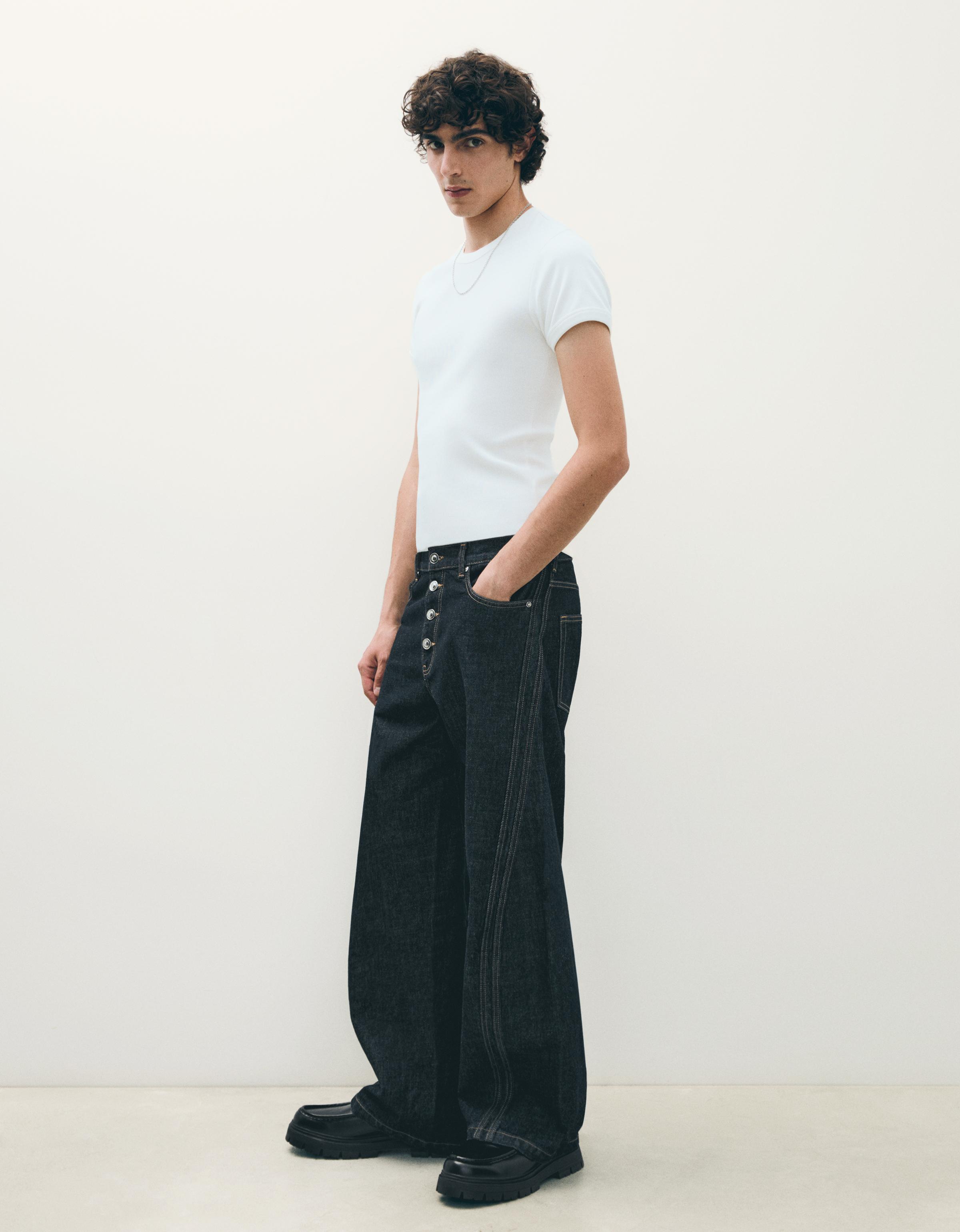 Boot-cut jeans — Navy