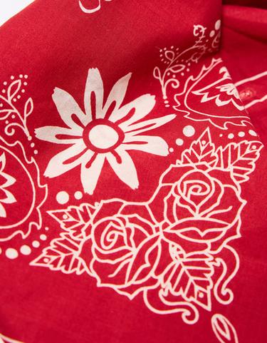 Bandana print — Red 3