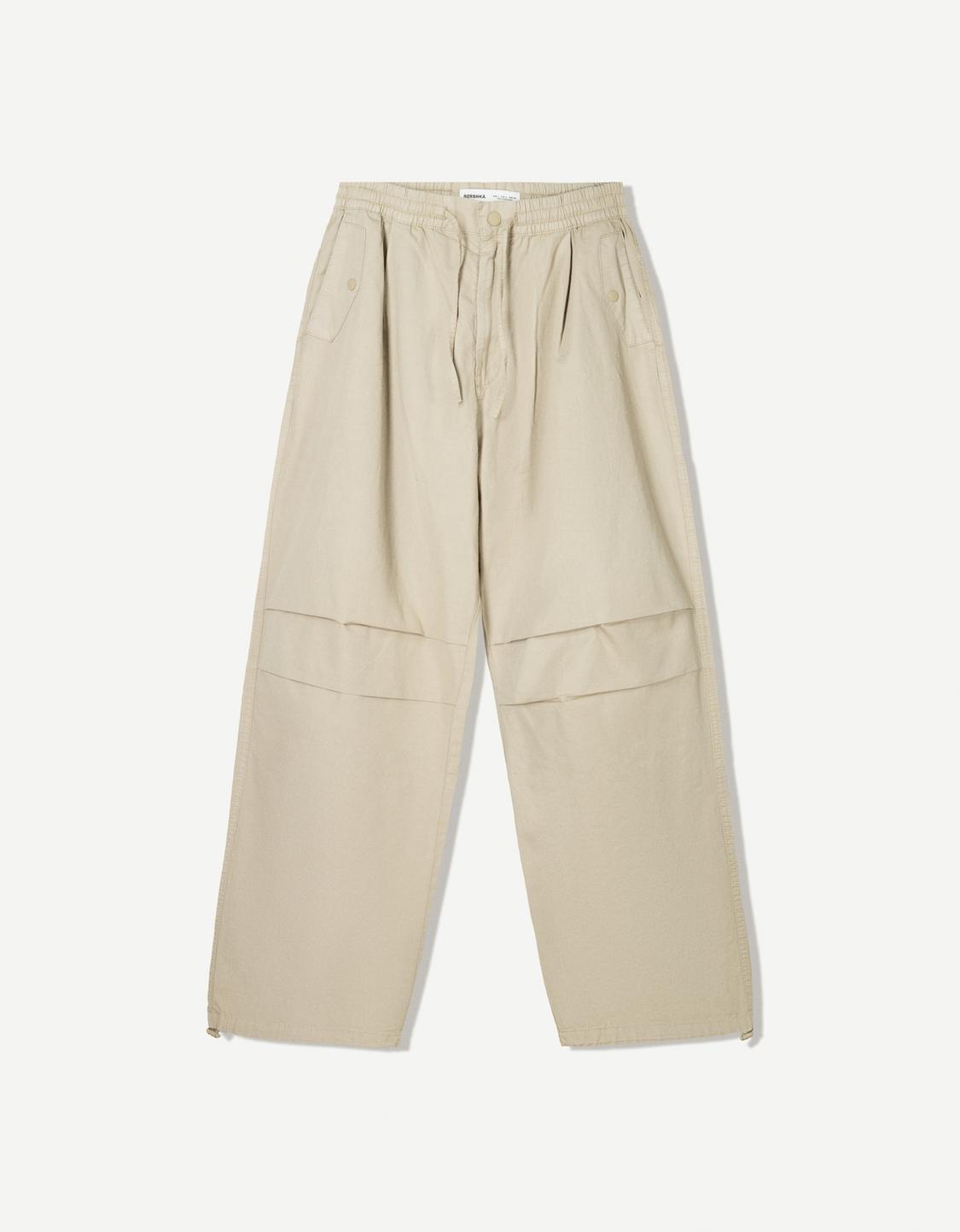 Super baggy parachute trousers