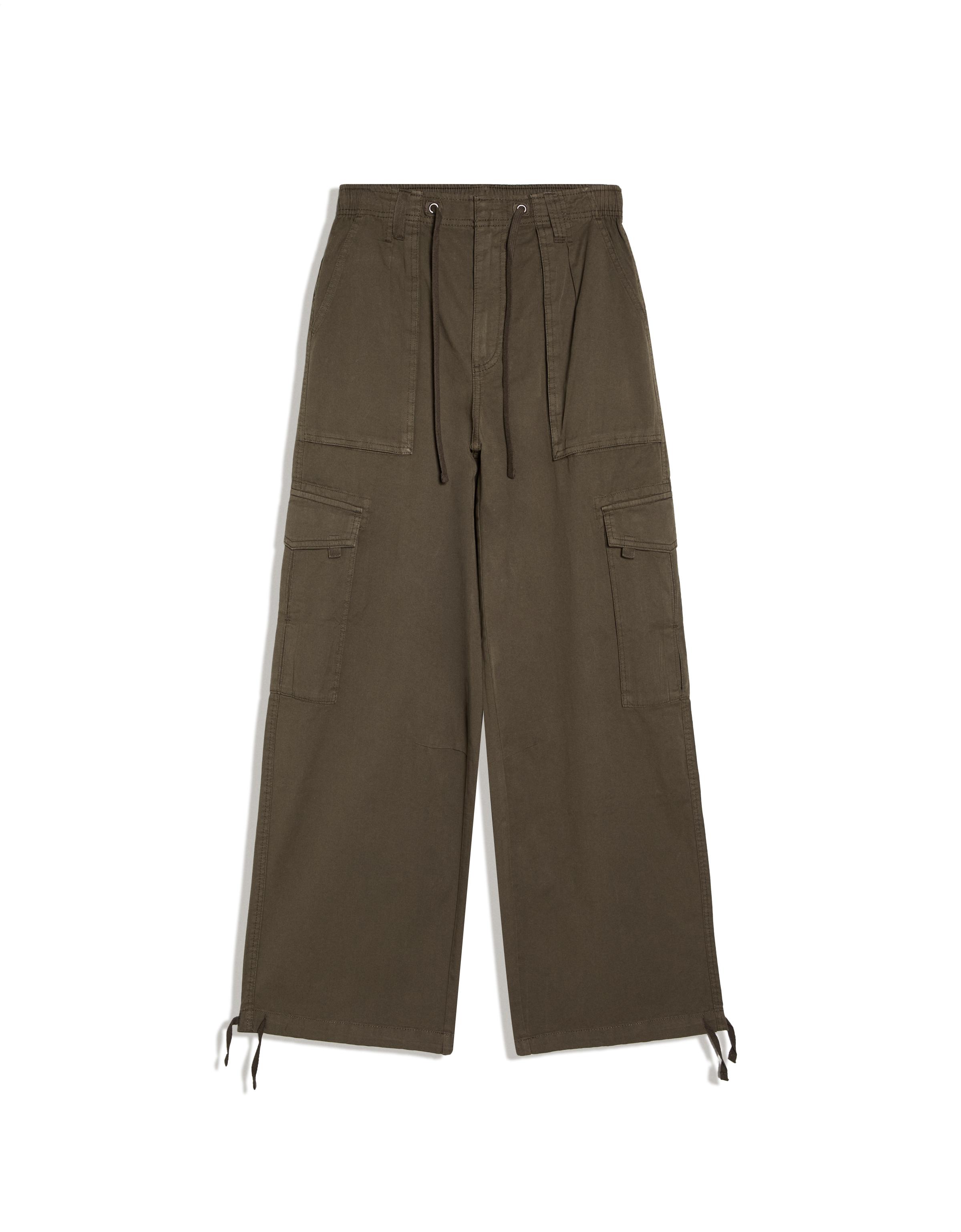 Parachute cargo trousers — Sand