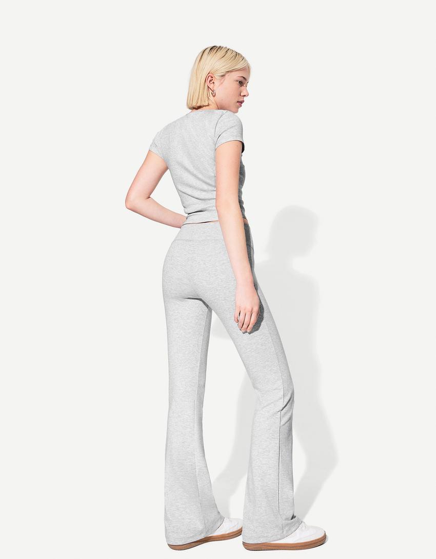 T-shirt and flared trousers set-T-shirt and flared trousers set-1