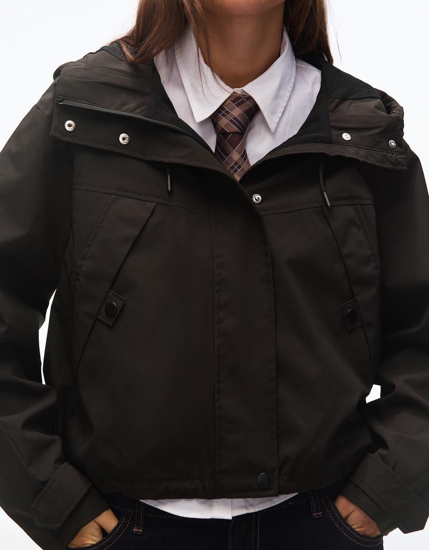 Blouson technique resistant à leau-Noir