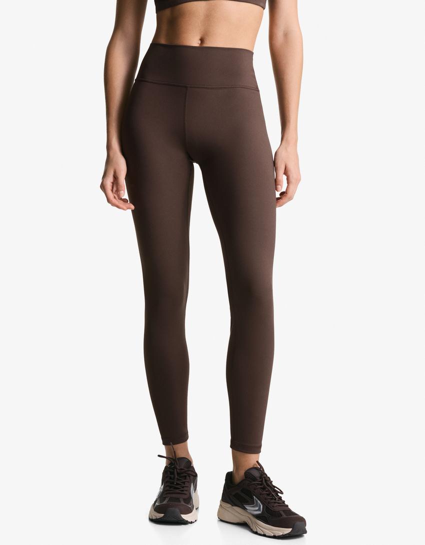 Leggings quick dry & breathable-Marrón-3