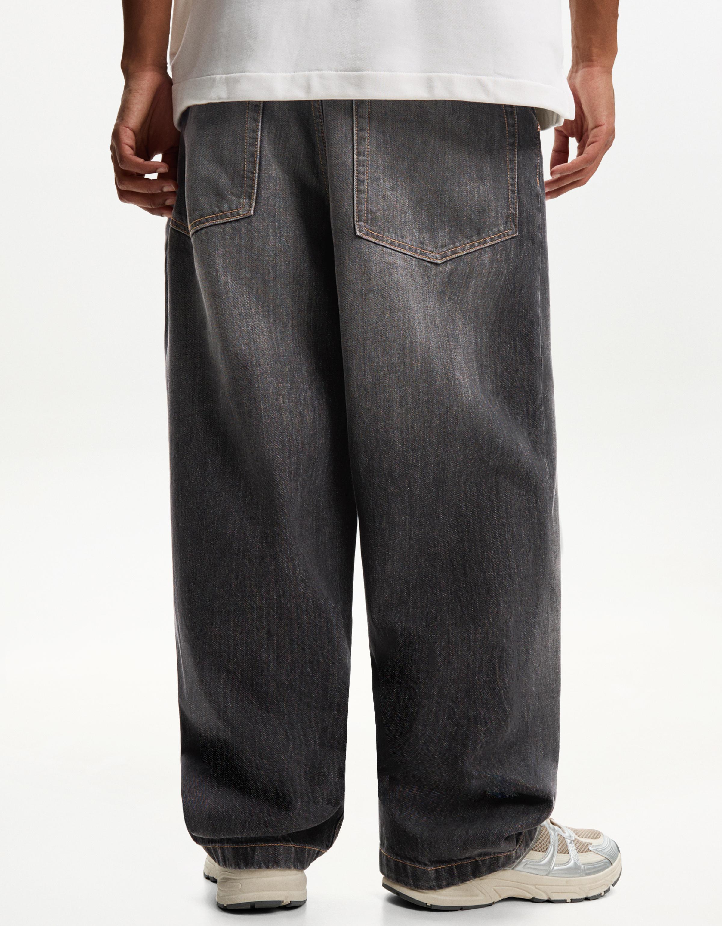Super baggy jeans - Jeans - Men | Bershka Super baggy jeans - Jeans - Men | Bershka