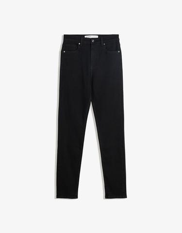 Super high-rise soft skinny jeans — Black 4