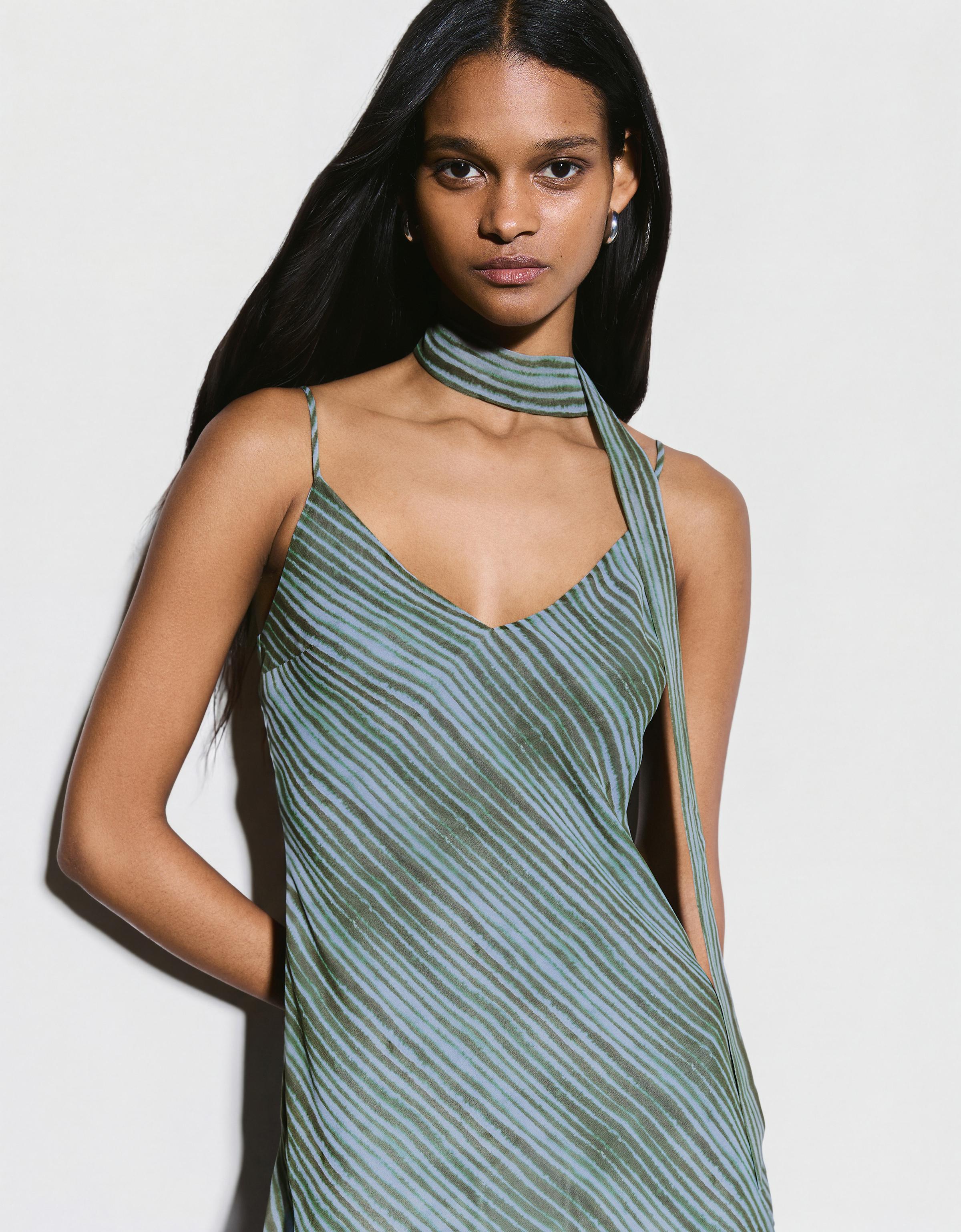 Mini fular elbise - Görsel 49