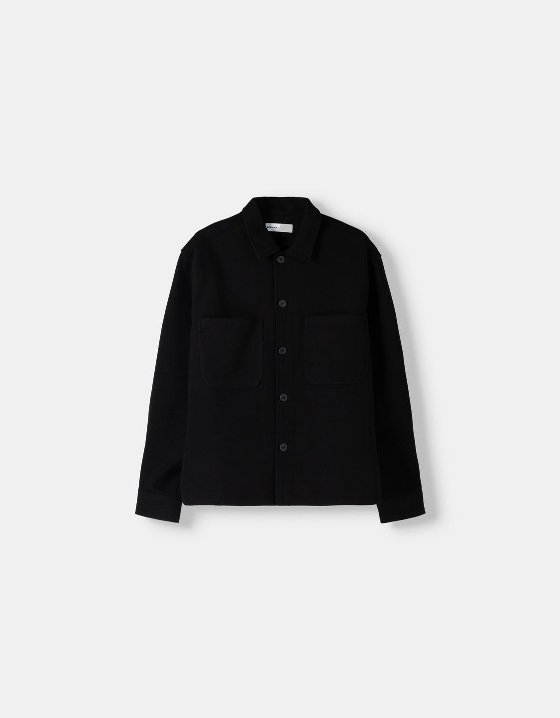 Skjortejakke i flannel