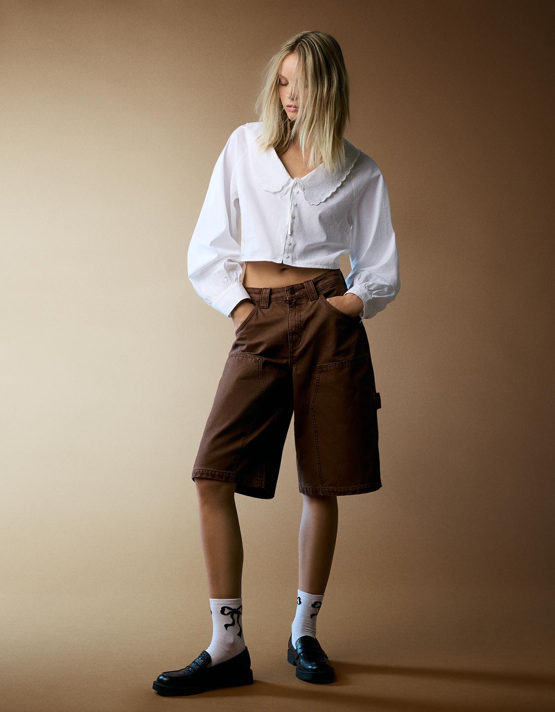 Camicie Eleganti Maglietta a Maniche Lunghe da Donna Moda Colletto a V Camicette Casual Tinta Unita Giacche Autunnali Eleganti Camicie Eleganti Maglietta a Maniche Lunghe da Donna Moda Colletto a V Camicette Casual Tinta Unita Giacche Autunnali Eleganti