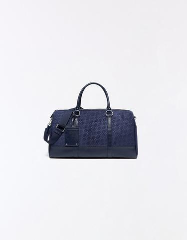 Rectangular barrel bag — Dark blue 4
