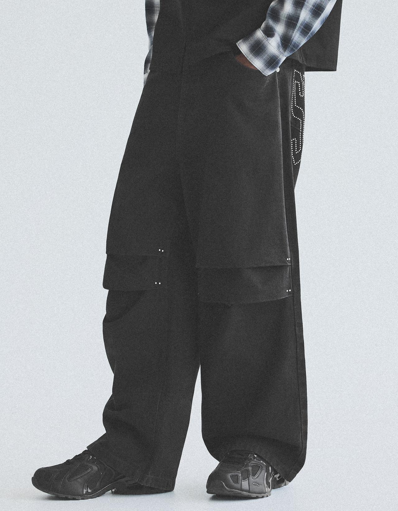Studded jeans — Black