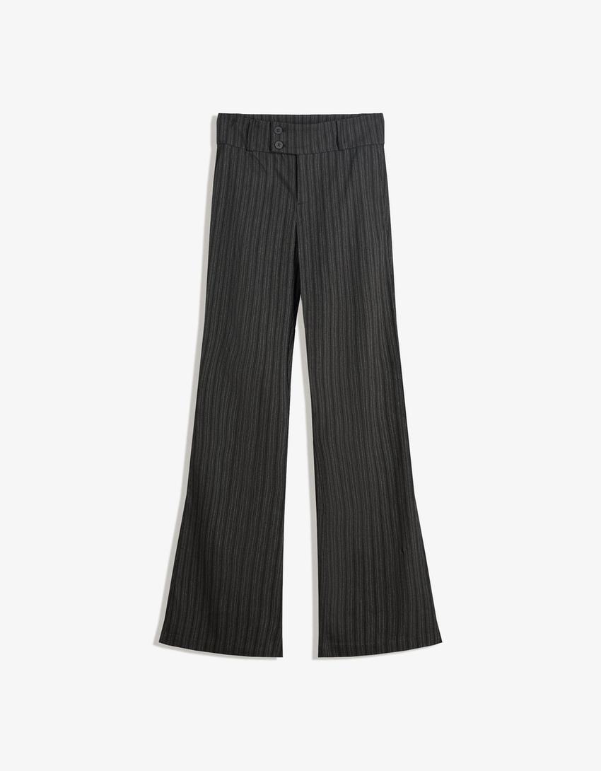Bengaline waistcoat and flared trousers set-Bengaline waistcoat and flared trousers set-4
