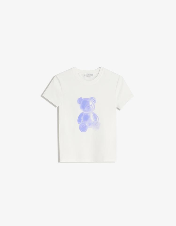 Short sleeve T-shirt with print