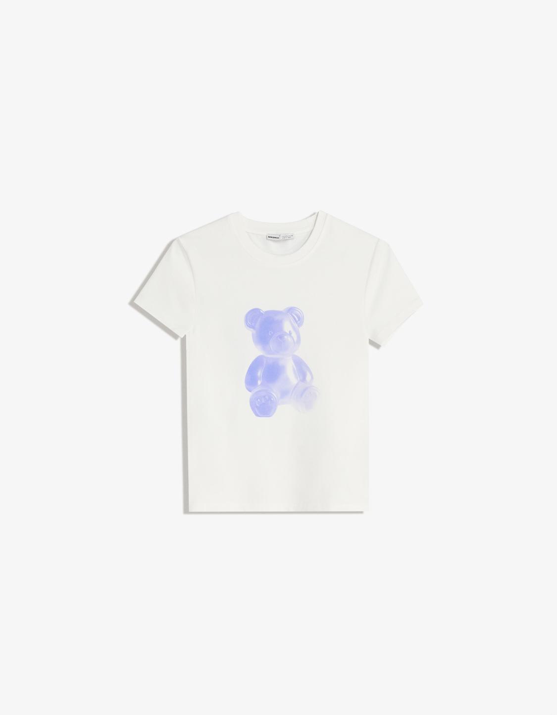 Short sleeve T-shirt with print