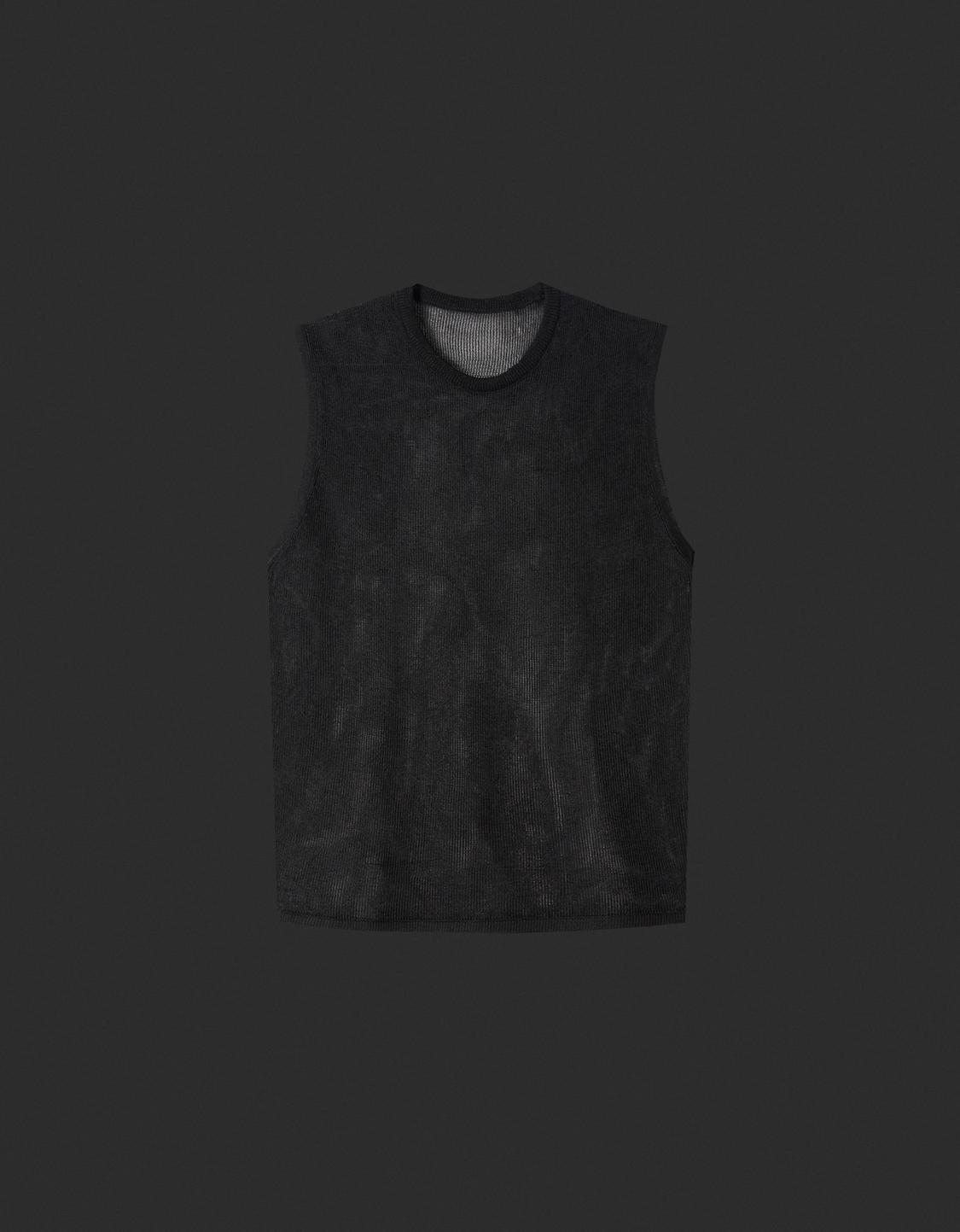 CA7RIEL & Paco Amoroso mesh vest