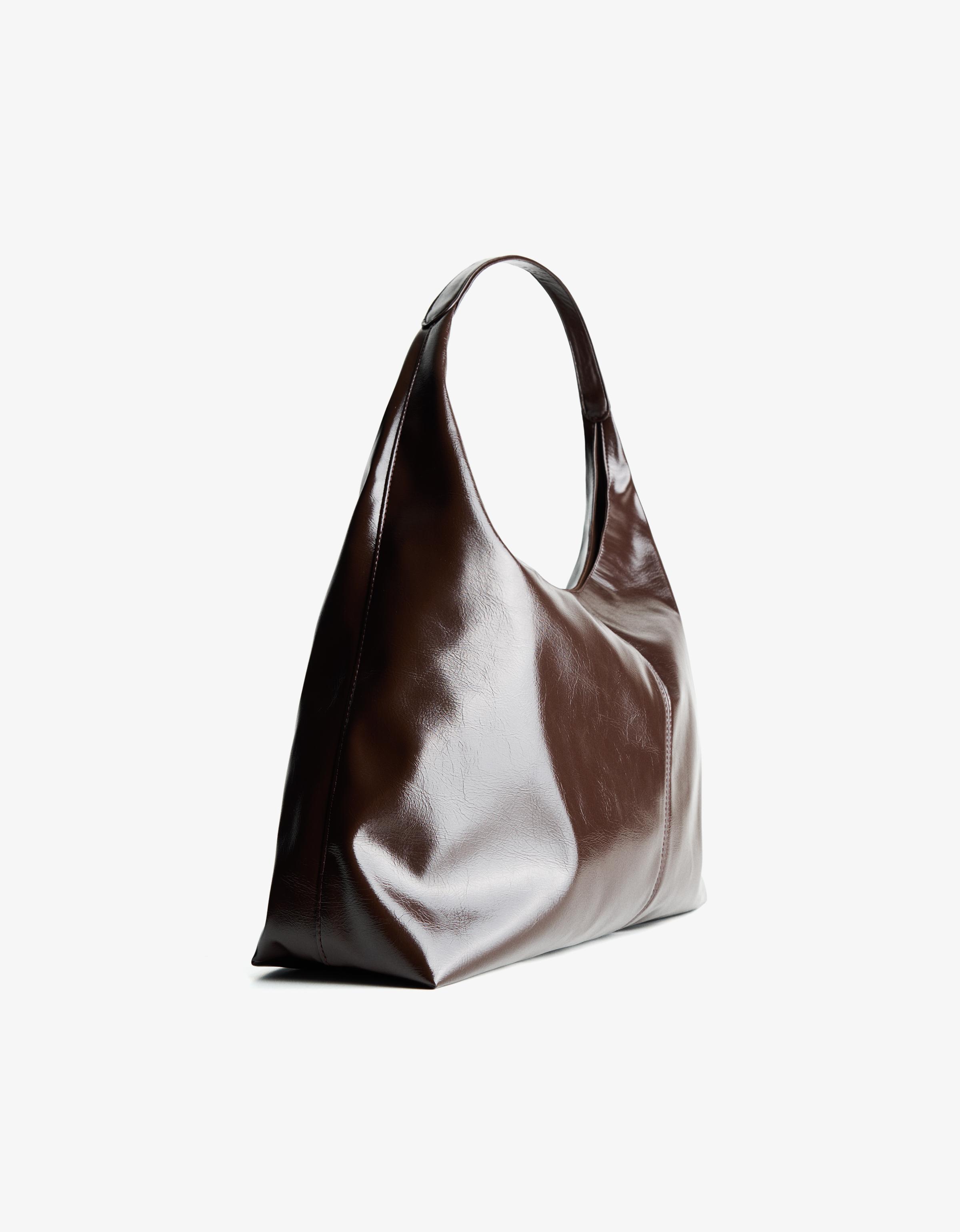Segater Mujer 3D Multicolor Flores Tote Monedero Vaca Cuero