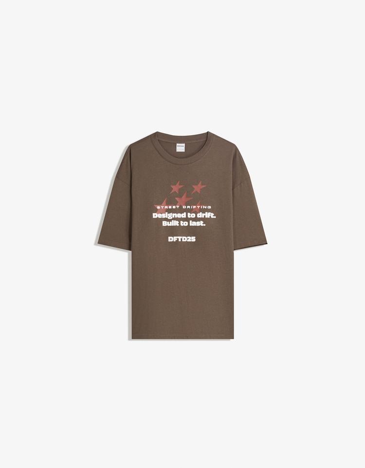 Camiseta manga corta print