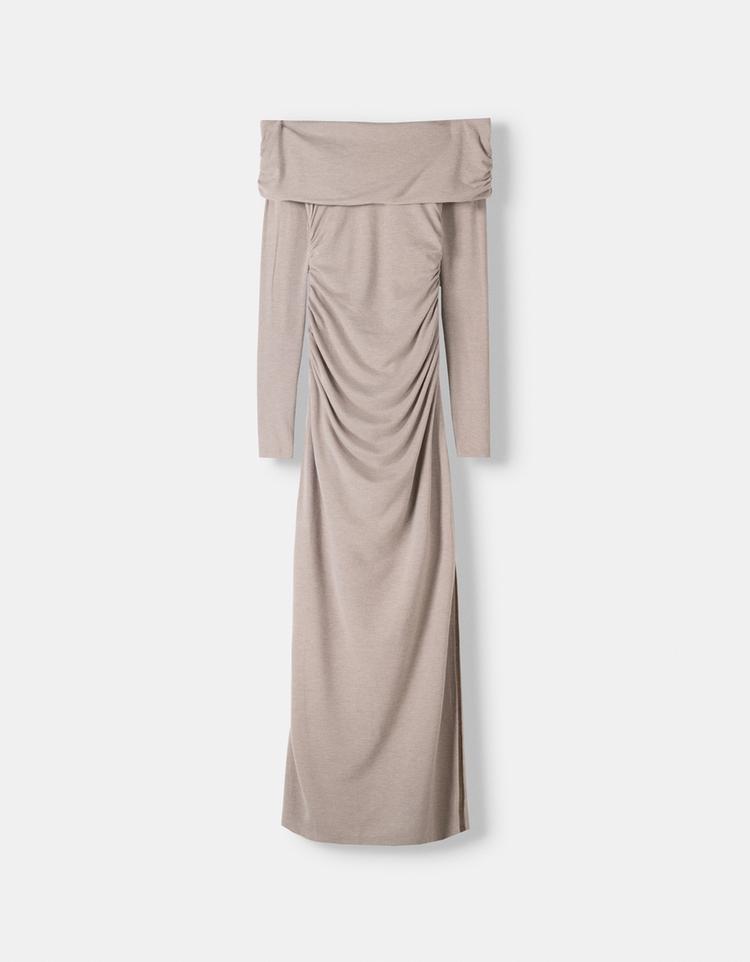 Bardot midi dress