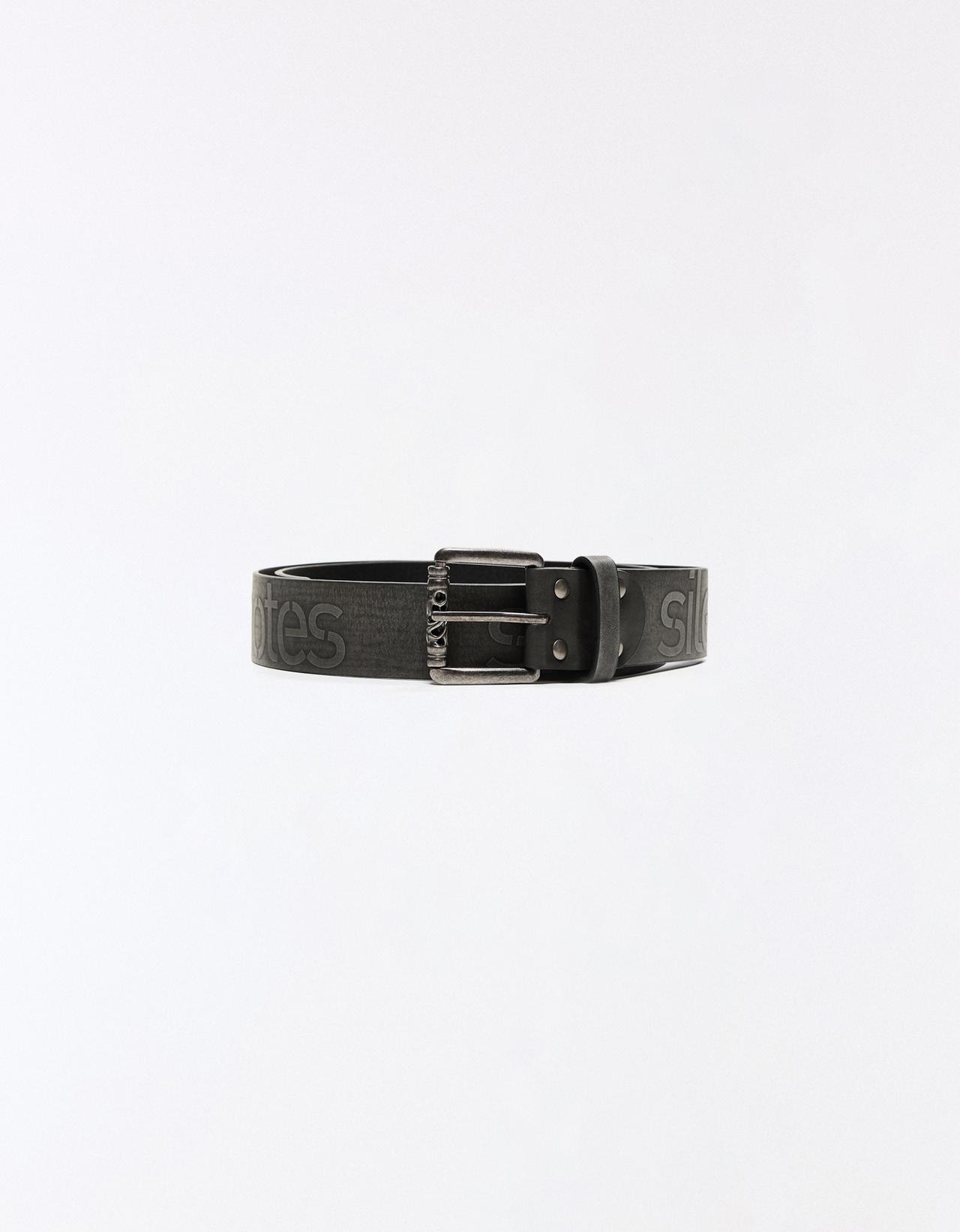 Buckle belt — Black