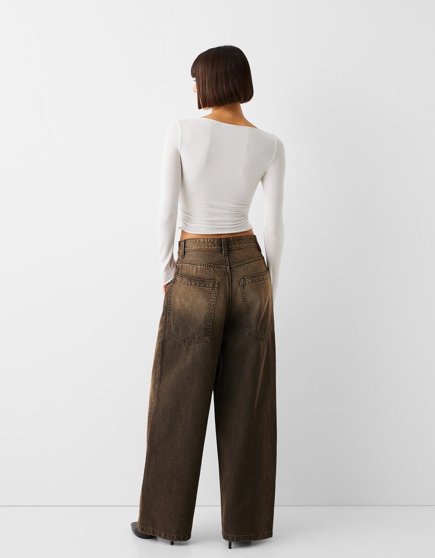 Jean super baggy-Noir-2