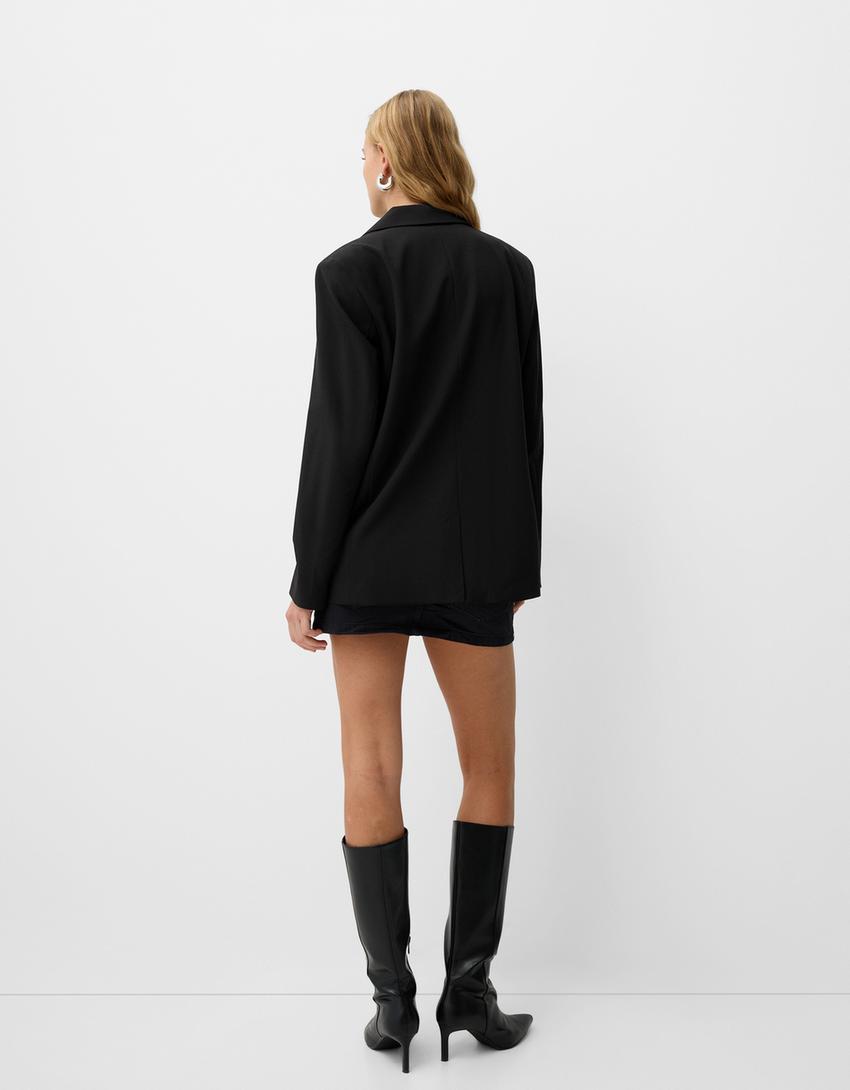 Basic-Blazer-Schwarz
