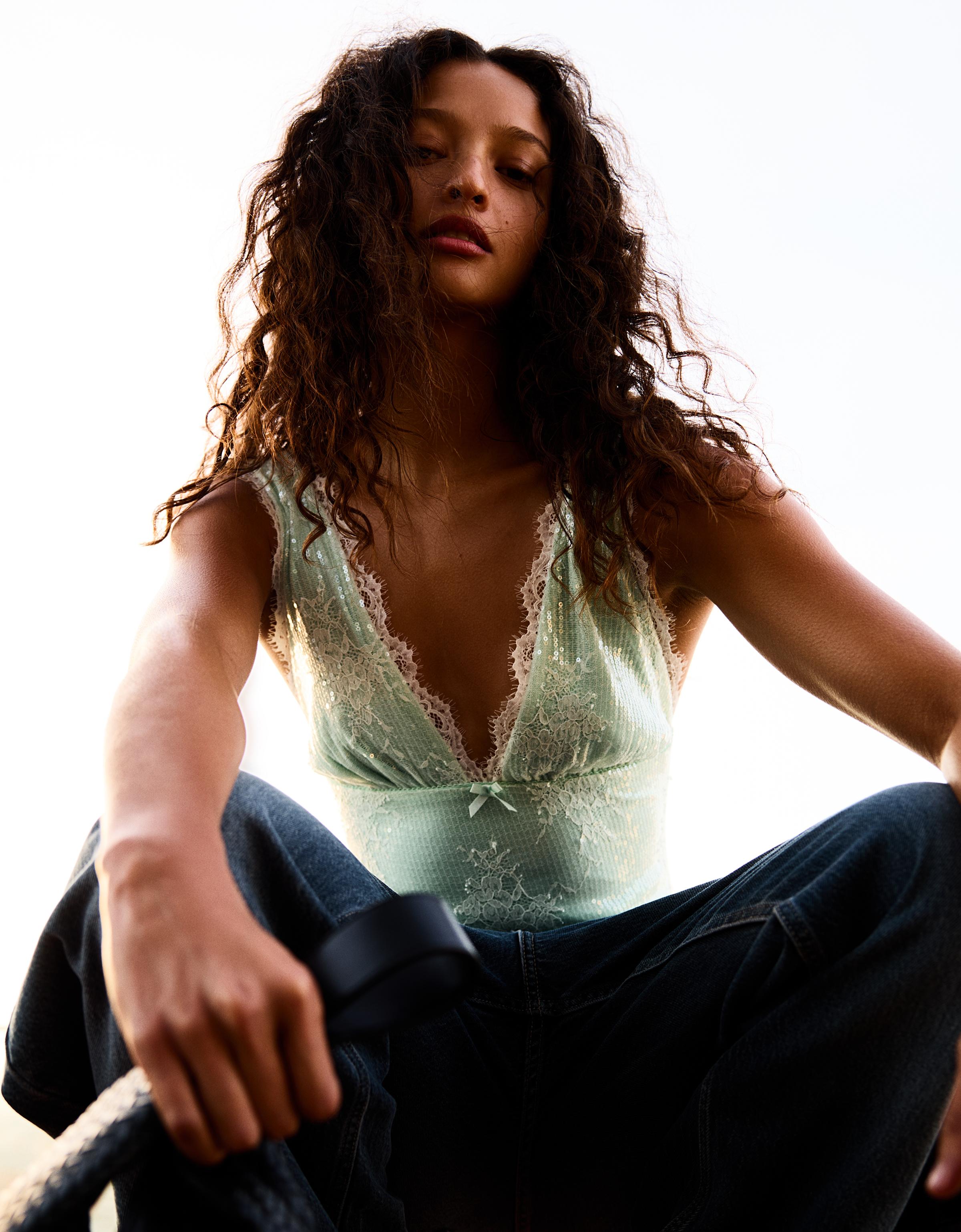 Pullu slip top - Görsel 32