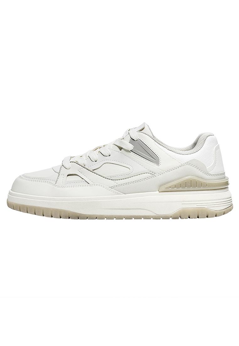 Chunky panelled trainers — WHITE
