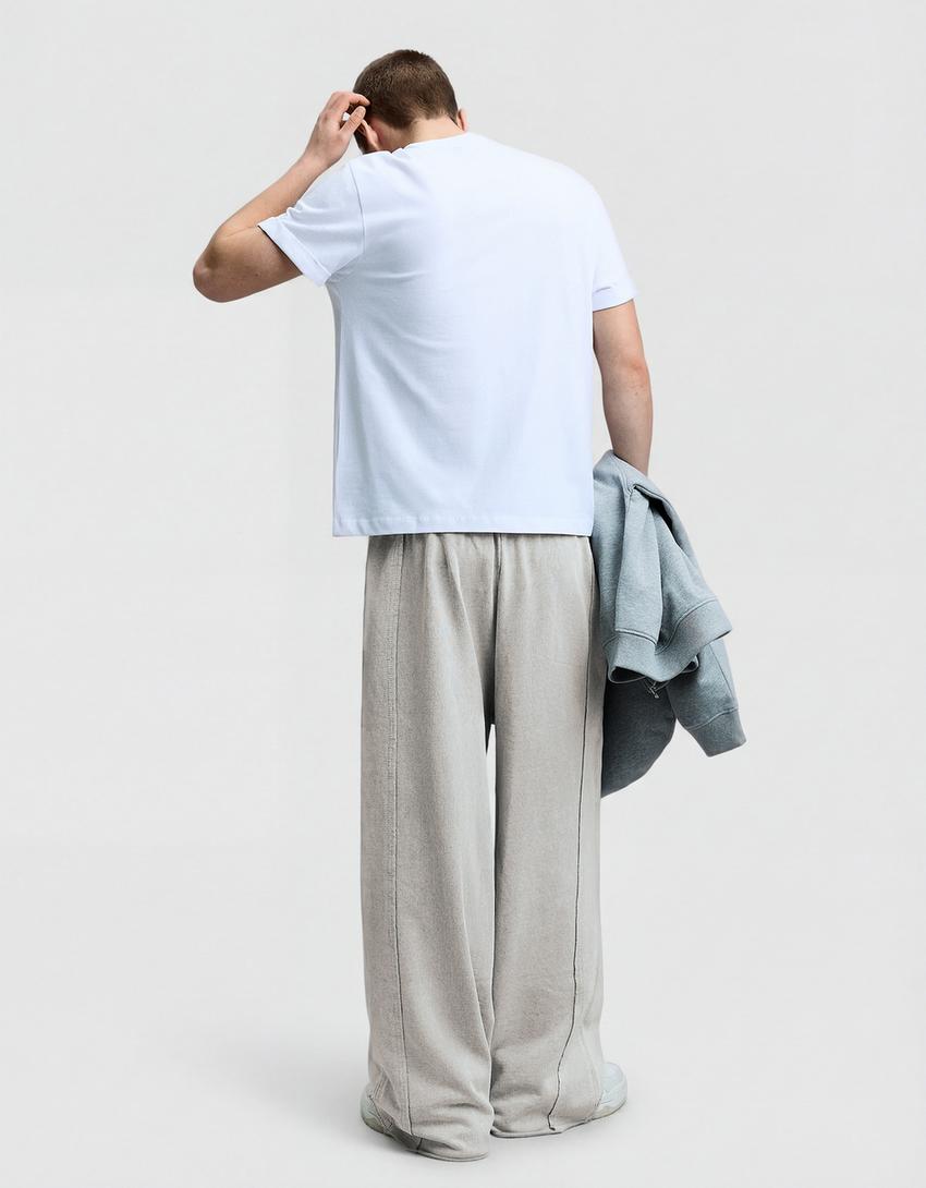Celana panjang super baggy-Batu