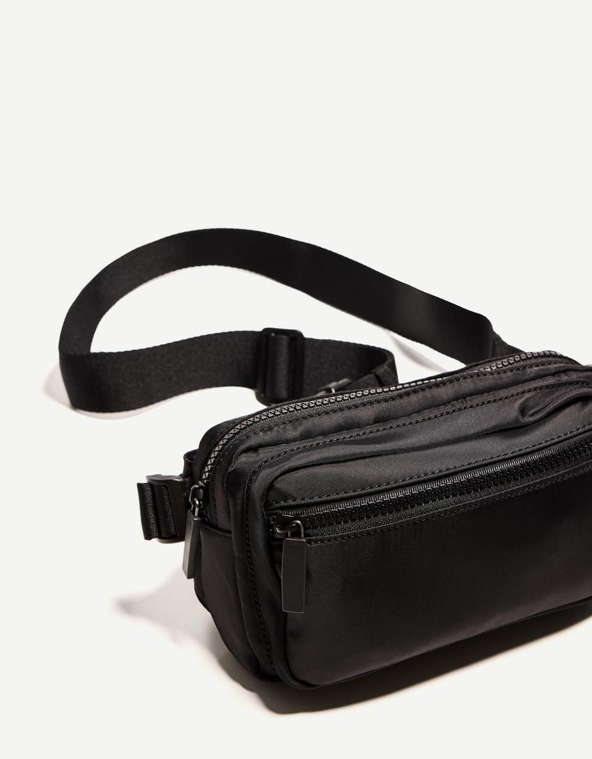 Gürteltasche aus Funktionsstoff-Schwarz-2
