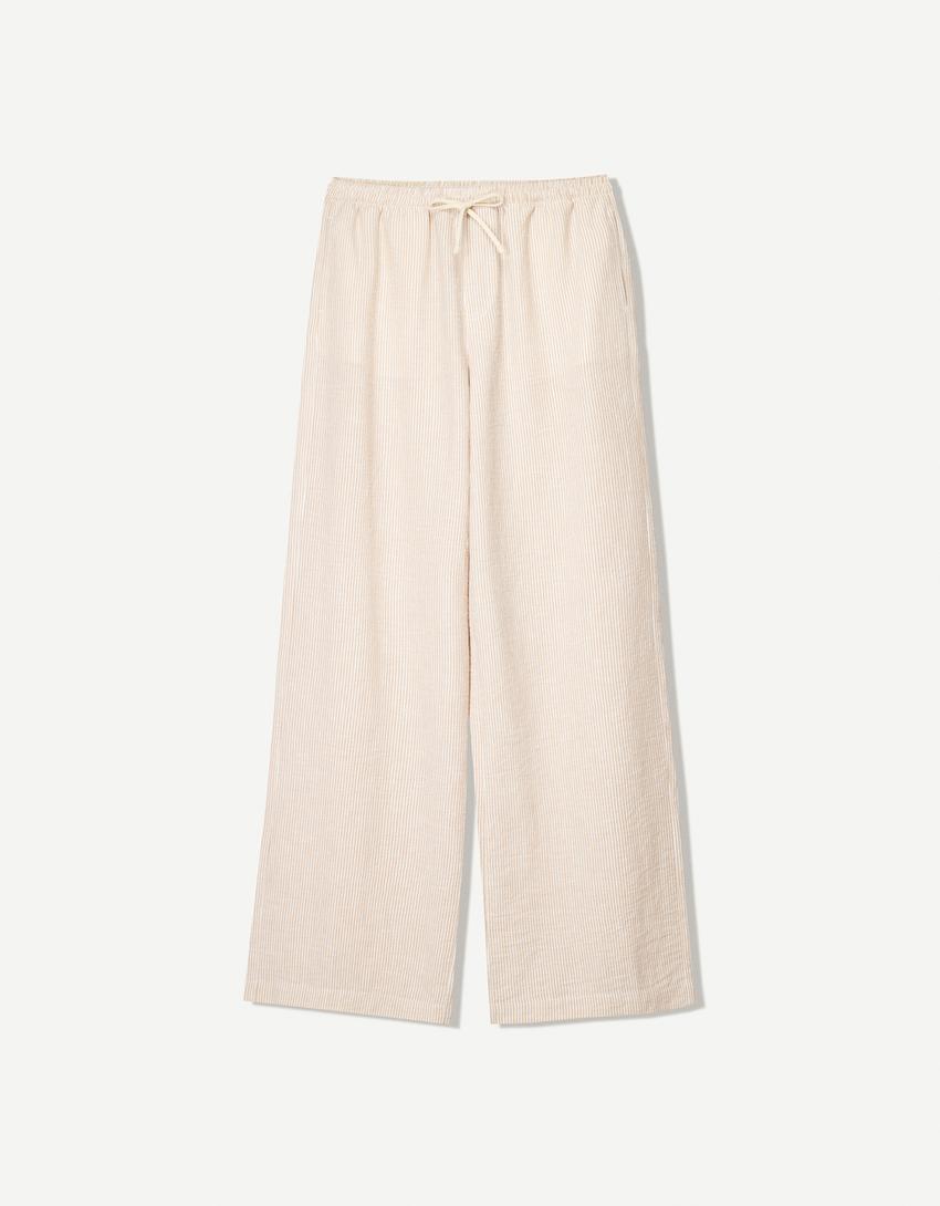 Conjunto camisa e calças rústicas-Conjunto camisa e calças rústicas