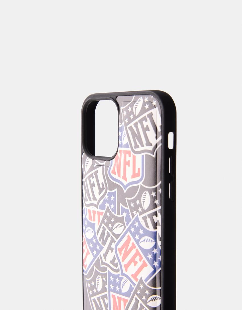 حقيبة هاتف محمول NFL-أسود-3