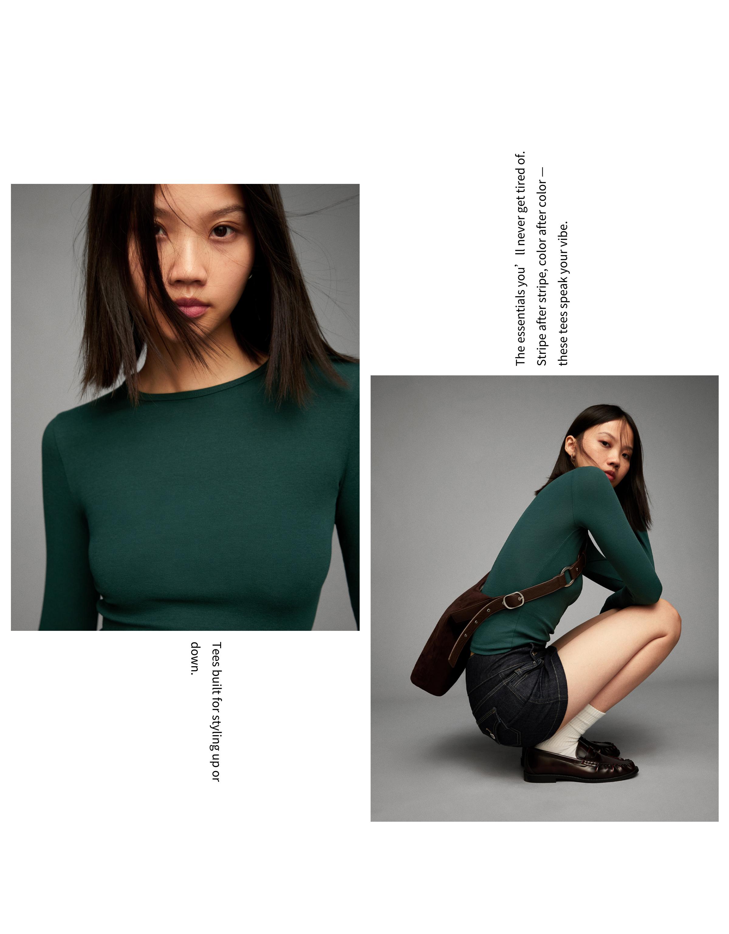 Uzun kollu tişört - Görsel 123