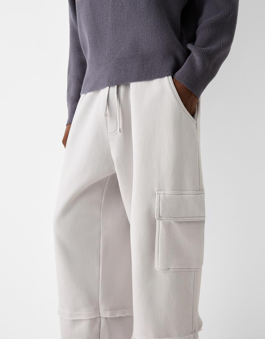 Pantalon cargo coutures-Pierre-3